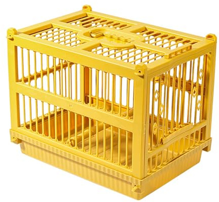 Trasportino Per Uccelli Da Viaggio | Gabbia Da Trasporto Con Posatoio Per Uccelli - Trasportino Portatile Per Calopsitte | Per, Parrocchetto, Calopsitta, Conuro, Fringuello, Inseparabile, Cacatua E