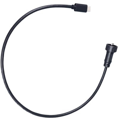 Marhynchus Typ C Hane-kontaktkabel, PA66 USB C 3.0 Hane-kontaktkabel 0,5 Meter, IP67 IP68 Snäppfog Industriell Tråd, 40°F Till 221°F, för Industriell Utrustningskontrollsystem