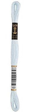 Anchor broderi trådar sticktwist, löplängd: 8m 1031