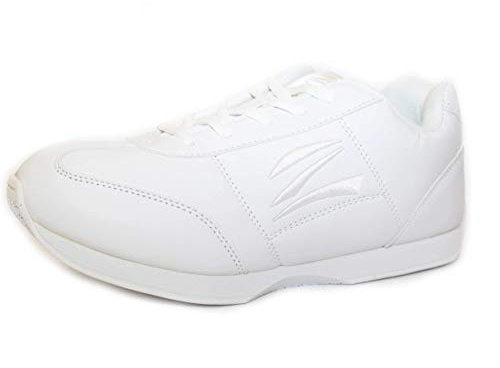 zephz Women's Tumble Cheerleading Shoe, White, 5