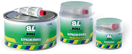 Boll 1,8 kg hellgelb Polyester Mehrzweckspachtel Spachtel Spachtelmasse Primer Universal + Härter 002003