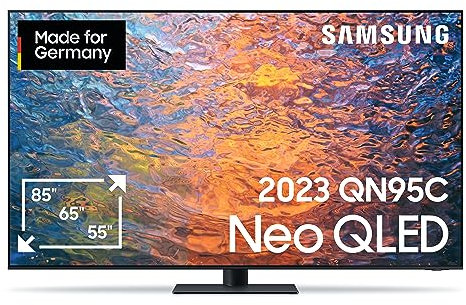 Samsung Neo QLED 4K QN95C 75 Zoll Fernseher (GQ75QN95CATXZG), Neo Quantum HDR+, Infinity One Design, Neural Quantum Prozessor 4K [2023]