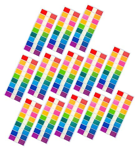 STOBOK 900stücke Haftstreifen Beschreibbare Klebezettel Für Indexierung Seitennotizen Und Dokumentenmarkierung Praktisch Für Bücher Planer Und Notizen Fluoreszierende Farben