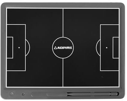 LCD-fotbolls-/baskettränarbräda, elektronisk taktisk träningstavla Baskettränarbräda Fotbollstränarutrustning/tillbehör Fotbolls-/korgtränargåvor Utbildningsmaterial-Football board+bag||20