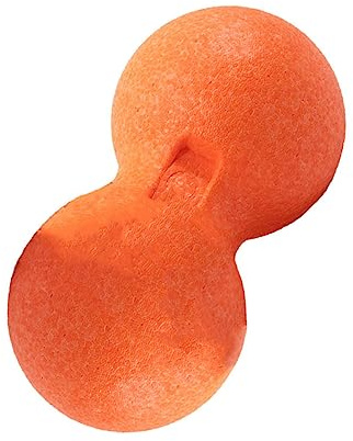 Hemobllo Bola De Masaje Forma De Cacahuete Epp Antideslizante, 1 Unidad, Doble Punta Para Relajación Muscular, Masaje Profundo y Movilidad Articular, Adecuado Fitness y Fisioterapia
