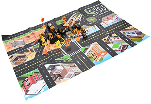 Juego de Juguetes de Camión de Construcción de Metal y Plástico de para Niños de 3 Años en Adelante, Emocionante Juego de Camión de Construcción para Niños, Tamaño Compacto para Llevar (#2)