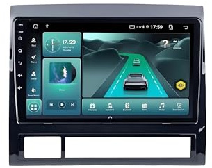 Estéreo para Coche de 9 Pulgadas para Toyota para Tacoma 2005-2013 con Android 13,Wi-Fi, CarPlay inalámbrico GPS para Coche