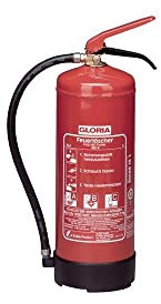 Dauerdruckfeuerlöscher 6kg Brandklasse A / B / C mit Wandhalter