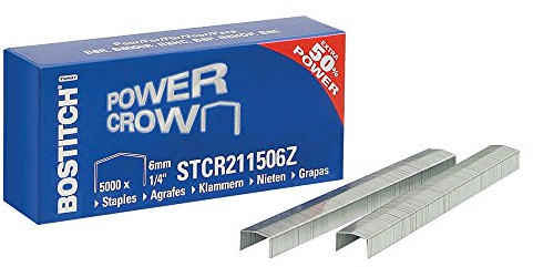 Bostitch STCR211506Z Heftklammern für B8 Flat Clinch / B8 New Gen / B8 Mini / B8 Classic Menge pro Packung 5000 Klammerstärke 11 x 6 mm