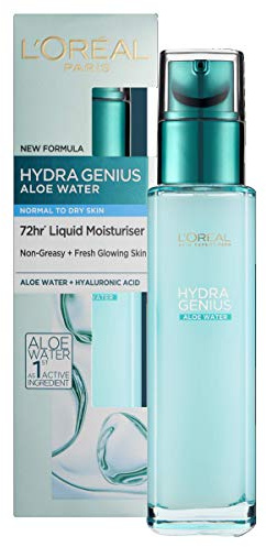 L' Oreal Hydra Genius Flüssigkeit normale und trockene Haut 70ml