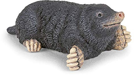 Papo - Figurine animal - Taupe, Curieuse Créature Souterraine, Jouet enfant dès 3 Ans - Introduction à la Faune Méconnue