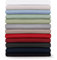 Blumtal® Basic Betttuch 160x275 cm für Matratzen 90x200 cm - Bettlaken ohne Gummi - Oeko-TEX zertifiziertes Betttuch ohne Gummi - Leintuch aus gebürstetem Microfaser - Bettwäsche 90x200cm - Schwarz