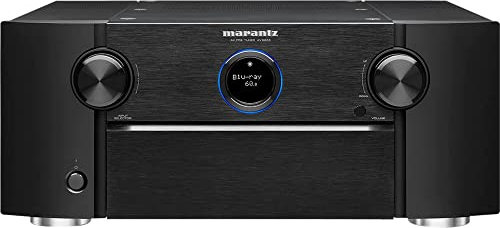 Marantz AV8805A AV Pre-Amplifier - 13.2 Channel, Advanced 8K Upscaling, IMAX Enhanced, Auro-3D, Dolby Atmos & DTS, Wireless Streaming via Wi-Fi, Bluetooth, AirPlay 2 & HEOS, Amazon Alexa, Audyssey EQ