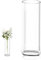 Vaso Vetro Trasparente,30 cm Vaso Trasparente,Vaso Cilindro,Grande Vaso Di Vetro Per Fiori Per Cucina, Ufficio, Matrimonio,Fiori,Sunflower