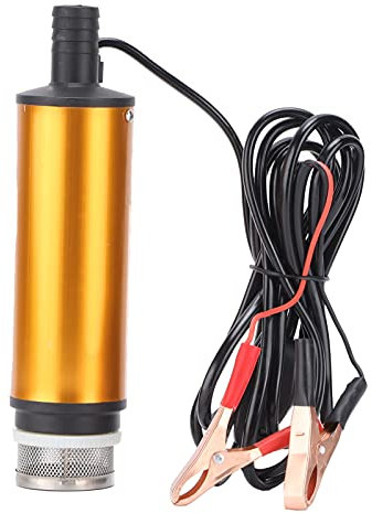 Elektriskt Nedsänkbart Pump, Likström, Pump Bärbar Mini 12V 51mm DC 30L Min för Dieselkorogenvatten