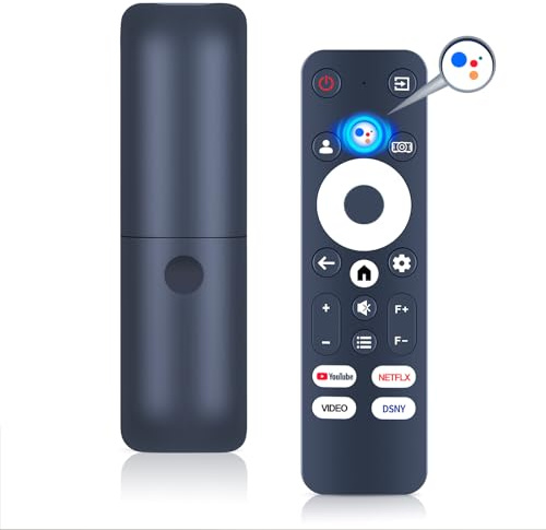WDZP Télécommande vocale pour projecteur PUTRIMS 4K K12 avec assistant vocal Google et fonction vocale