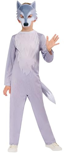 Rubies Official Storybook Wolf Child Costume, Kids Fancy Dress