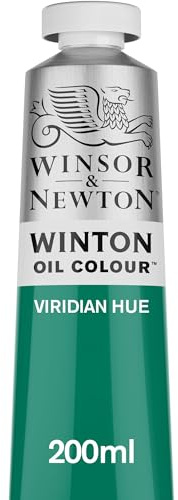 Winsor & Newton Winton 200ml Oil Colour - Viridian Hue,1437696