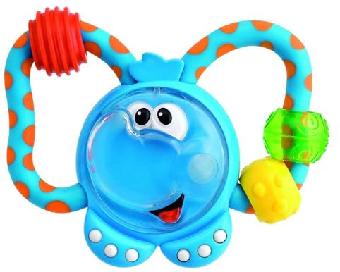 Chicco Elephant Juguete de Dentición, Color Azul, 3m+ (00063216100000)