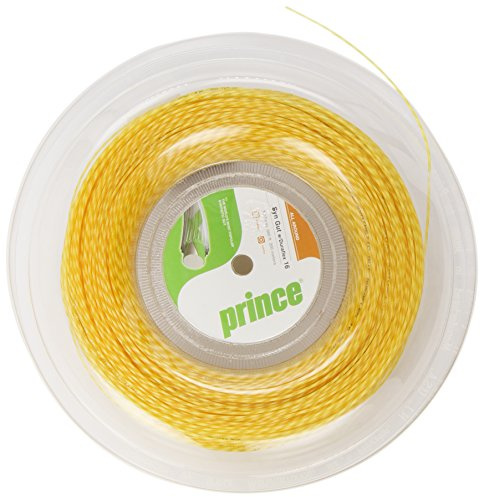 Prince Tennissaite syntetisk bra Duraflex 200 m, guld, 1,30 mm