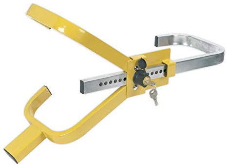 Sealey PB396 Wheel Clamp with Lock and Key