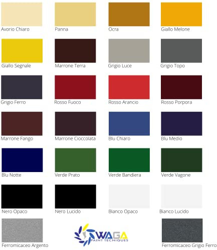Vernis synthétique et anti-corrosif haute couverture 750 ml pour intérieur, extérieur, fer, acier, bois (jaune signal)