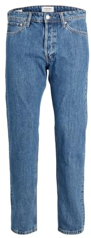 JACK & JONES Vaqueros de Corte Relajado para Hombre, Tallas Grandes, JJICHRIS JJORIGNIAL MF 412 PLS Relaxed Fit Jeans, Azul Denim., 50W x 34L