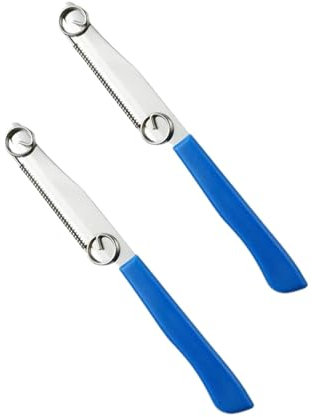 2 Cuchillos Para Cortar Rápido, 2024 Nuevo 3 En 1 Multifuncional Cuchillo Para Pelar Frutas Con Resorte Extraíble, Cuchillo Para Pelar Frutas De Cocina, Cuchillo Ligero Para Frutas Y Verduras