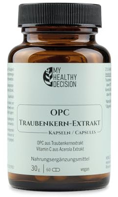 2 x OPC TRAUBENKERN-EXTRAKT mit Vitamin C und Acerola- 10% sparen mit einem Doppelpack