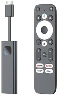 Dongle - Dispositivo de Streaming con Acceso a Aplicaciones como Google y Netflix, Ideal para conectar a televisores y Disfrutar de Contenido en HD.*