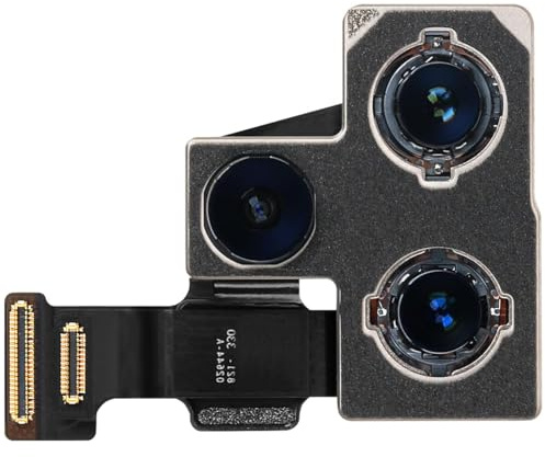 Johncase Genuine Rear Camera for iPhone 12 Pro - Original Autofocus Authentic 12MP Triple Lens with 4X Optical Zoom/Night Mode/Dolby Vision, Full iOS Function Compatibility