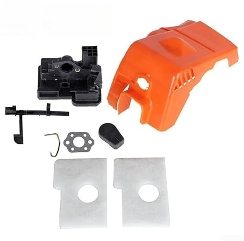 Per Stihl-MS170 MS180 017 018 Copertura filtro aria motosega, testa cilindro coperchio motore parte di ricambio 1130 140 4709, kit completo alloggiamento filtrazione aria