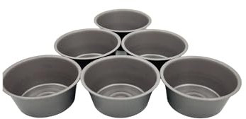 Samuel Groves 6X Muffin Mince Pie Cupcake Cups, Individual, Superior Double Coated Non Stick, Suitible for Air Fyers Made in England