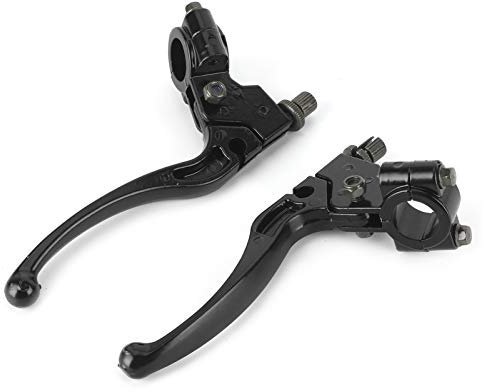 Akozon Leve della frizione del motociclo 1 paio universale Maniglia del freno a tamburo per Dirt Bike ATV con manubrio da 22 mm