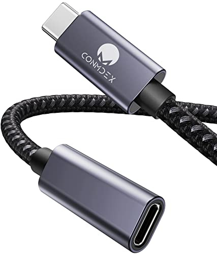 CONMDEX USB C Verlängerung 3m USB 3.2 Kabel TypC Stecker auf Buchse Verlängerungskabel 5Gbit/s,5A/100W,4K Video/Audio Sync-Extender Kompatibel mit PSVR2,M1 M2 Max MacBook,Galaxy S23/S22,Pad Mini 6,XPS