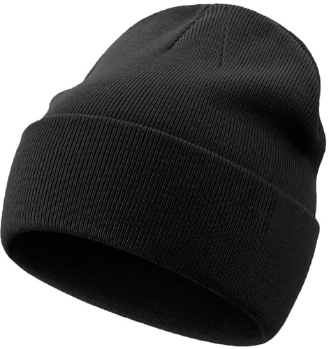 choshion 100% Cotton Beanie Hats for Women Men Winter Knit Hats Skull Cap