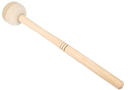 Tbest MAILLET DE Grosse Caisse, Accessoires d'Instrument DE Percussion DE Baton DE Tambour DE Tête DE Feutre DE Laine pour la Grosse Caisse
