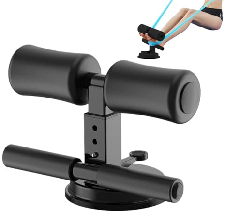 Barra de suelo Sit Up, con para el suelo, dispositivo de entrenamiento abdominal, accesorios para hombres y mujeres, para hombres y mujeres, gimnasio, al aire libre, interior, yoga, viajes