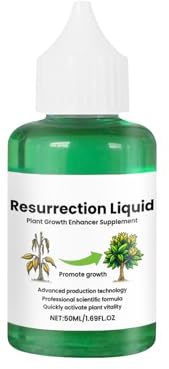 Alimento líquido para plantas, fertilizante líquido, Fertilizante de 50 ml para la resurrección de las flores, Fertilizante de resurrección vegetal, alimento natural con nutrientes para el cre