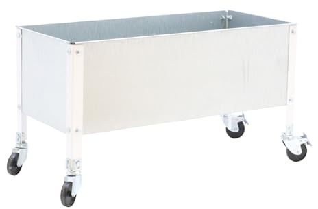 HUERTO URBANO SIMONGARDEN URBAN CON RUEDAS 1200x1200 BLANCO/GAL
