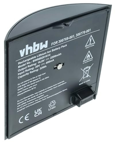 vhbw Akku kompatibel mit Bose SoundLink Air Lautsprecher Boxen Speaker (2200 mAh, 16,8 V, Li-Ion)