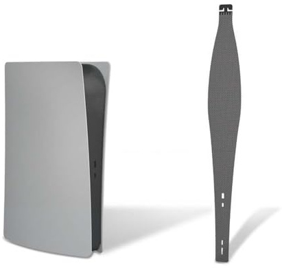 Copertura antipolvere per console PS5, filtro antipolvere per Playstation 5, anti peli di animali domestici, rete protettiva con prese d'aria di raffreddamento a prova di sporco, copertura per host