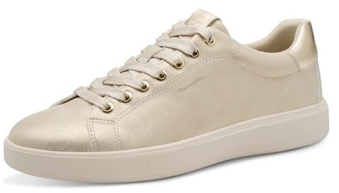 Tamaris Damen Schnürer Vegan beige 39