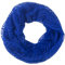 fashionchimp Loop Sommer-Schlauchschal für Damen mit Ausbrenn-Muster, Baumwolle und Polyester, leichter XXL Schal (Royalblau-Streifen)
