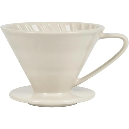1 styck V60 Pour Over Coffee Dripper keramik Pour Maker utsökt porslin manuell kaffefilter lämplig för hällning pour over kaffebryggare