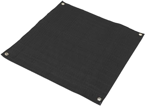 Alasum Rete Rinforzata per Tiro L'Arco 2 Mm Nera, Pannello Barriera Arresto Frecce per Allenamento Outdoor e Indoor, Rete Multifunzione per Campo Tiro e Pratica Golf