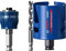 Bosch Professional 1x Expert Power Change Plus Lochsäge-Systemadapter (Ø 7,15 mm) + 1x Expert Construction Material Lochsäge (für Weichholz, Ø 60 mm, Zubehör Schlagbohrmaschine)