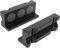 2 Pièces De Mâchoires D'étau, Bloc De Mâchoire D'étau Magnétique En Alliage D'aluminium, Inserts De Protection De Mâchoire D'étau Multi-usages Pour Tout étau En Métal