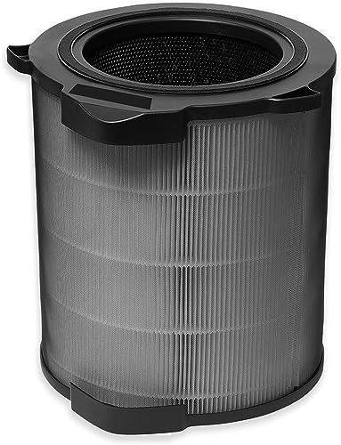 PUREBURG Ersatz-HEPA-Filter, kompatibel mit AEG FRESH360 AX9 AX91-604DG/AX91-604GY Luftreiniger, Teilenummer AFDFRH6, H13, 4-stufige Filtration, Luftreinigung, Staub, VOCs, Geruch