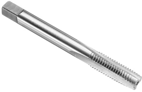 sourcing map Hand Taper Tap 3/8-20 BSF 2B Thread Taper Style Taps Straight Flute Screw Tapping Threading Tool High Speed Steel HSS6542